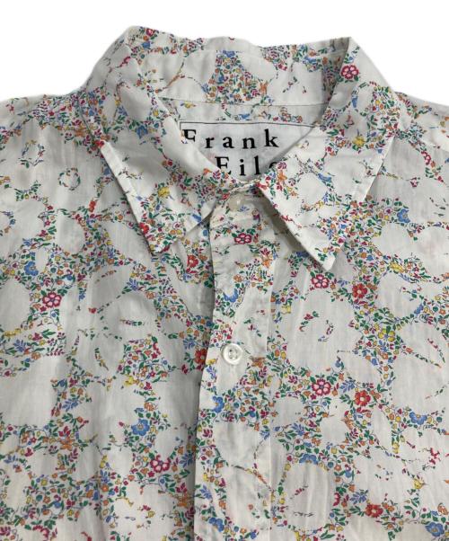 Frank&Eileen（フランクアンドアイリーン）Frank&Eileen (フランクアンドアイリーン) フィンバー総柄シャツ　 ホワイト サイズ:Sの古着・服飾アイテム