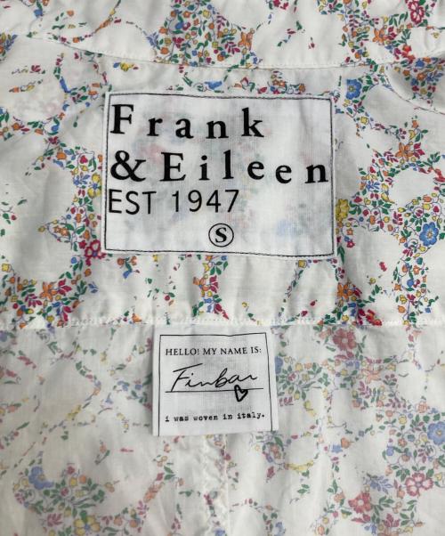 Frank&Eileen（フランクアンドアイリーン）Frank&Eileen (フランクアンドアイリーン) フィンバー総柄シャツ　 ホワイト サイズ:Sの古着・服飾アイテム