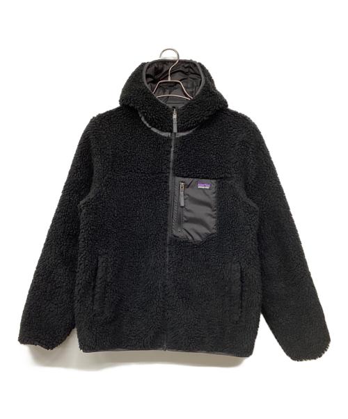 Patagonia（パタゴニア）Patagonia (パタゴニア) ボーイズ・リバーシブル・レディ・フレディ・フーディ ブラック サイズ:XXLの古着・服飾アイテム