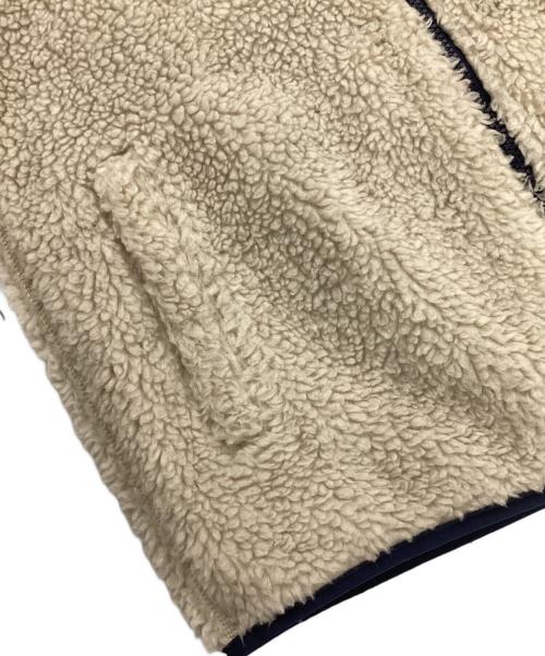 Patagonia（パタゴニア）Patagonia (パタゴニア) Boys Reversible Ready Freddy Hoody/ボーイズ・リバーシブル・レディ・フレディ・フーディ ネイビー×アイボリー サイズ:キッズXLの古着・服飾アイテム