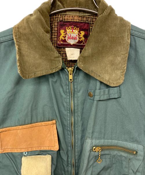 IDEAL（イデアル）IDEAL (イデアル) 50S フィッシングジャケット ブルー サイズ:MLの古着・服飾アイテム