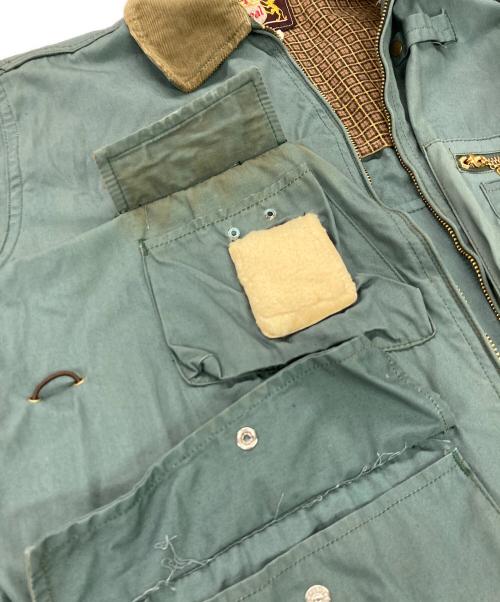 IDEAL（イデアル）IDEAL (イデアル) 50S フィッシングジャケット ブルー サイズ:MLの古着・服飾アイテム