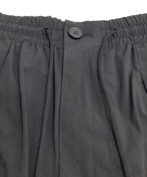 Y-3（ワイスリー）Y-3 (ワイスリー) Stretch nylon ripstop wide shorts ストレッチ ナイロン リップストップ ワイド ショート パンツ ブラック サイズ:Sの古着・服飾アイテム