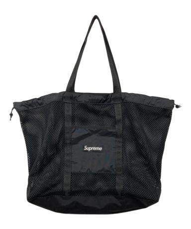 中古・古着通販】SUPREME (シュプリーム) Mesh Tote Bag ブラック