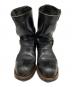 中古・古着 RED WING (レッドウィング) エンジニアブーツ ブラック サイズ:26.5：28000円