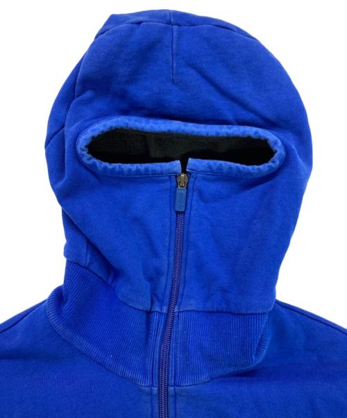 Y-3（ワイスリー）Y-3 (ワイスリー) ハイネックジップパーカー ブルー サイズ:Mの古着・服飾アイテム
