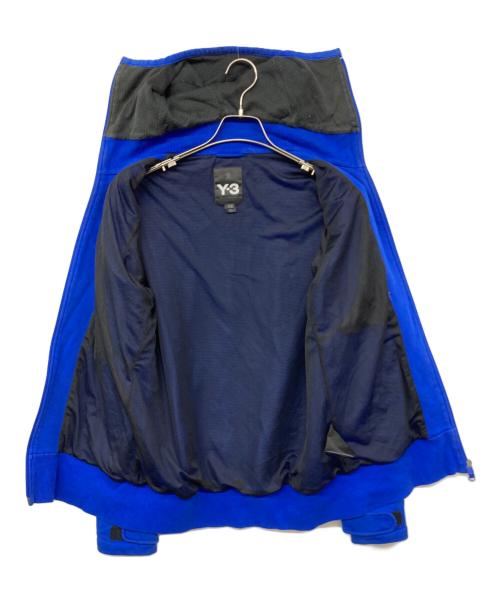 Y-3（ワイスリー）Y-3 (ワイスリー) ハイネックジップパーカー ブルー サイズ:Mの古着・服飾アイテム