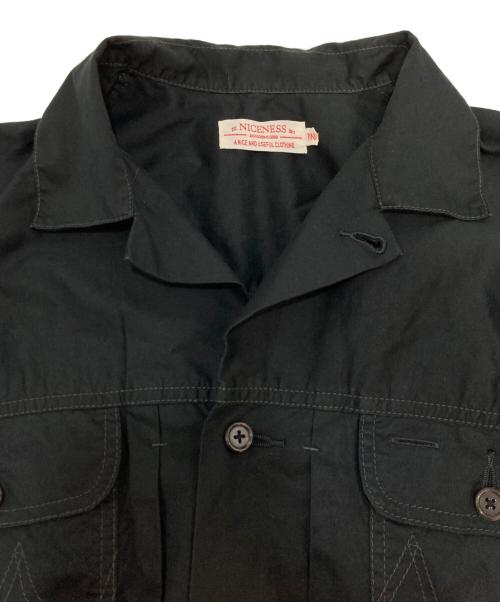 NICENESS（ナイスネス）NICENESS (ナイスネス) ANDREW ・TEDDY ブラック サイズ:Mの古着・服飾アイテム