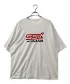 SSZ×MINNANOエスエスズィー×ミンナノ）の古着「コラボプリントtシャツ」｜ホワイト