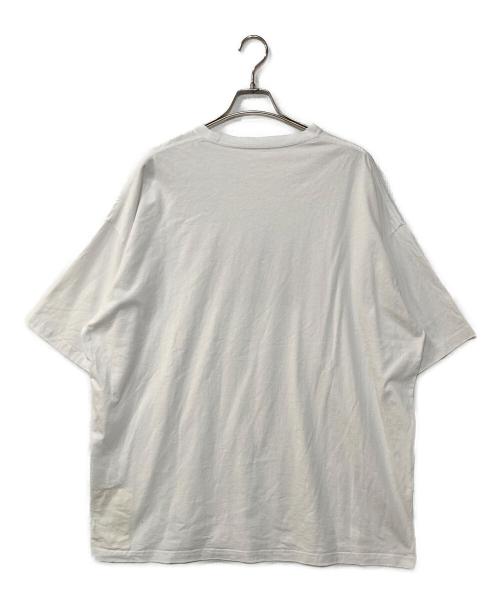 SSZ（エスエスズィー）SSZ (エスエスズィー) MINNANO (ミンナノ) コラボプリントtシャツ ホワイト サイズ:XLの古着・服飾アイテム