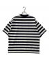 DAIWA PIER39 (ダイワ ピア39) TECH DRAWSTRING BORDER S/S TEE テックドローストリング ボーダーショートスリーブティー ネイビー サイズ:XL：7000円