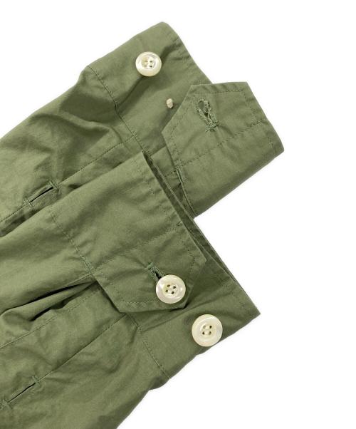 AURALEE（オーラリー）AURALEE (オーラリー) WASHED FINX RIPSTOP FATIGUE JACKET/ウォッシュドフィンクスリップストップファティーグジャケット グリーン サイズ:4の古着・服飾アイテム