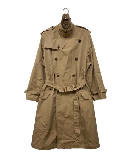 AURALEE（オーラリー）AURALEE (オーラリー) FINX POLYESTER BIG TRENCH COAT ブラウン サイズ:4の古着・服飾アイテム