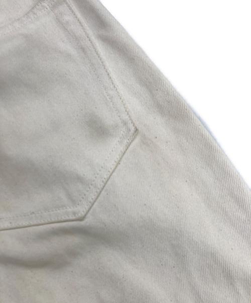 AURALEE（オーラリー）AURALEE (オーラリー) HARD TWIST DENIM 5P PANTS/ハードツイストデニム5Pパンツ ホワイト サイズ:32の古着・服飾アイテム