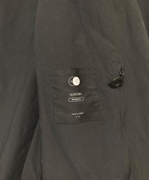 teatora（テアトラ）teatora (テアトラ) DUAL POINT DEVICE COAT/デュアルポイント デバイスコート ブラック サイズ:Ｍの古着・服飾アイテム