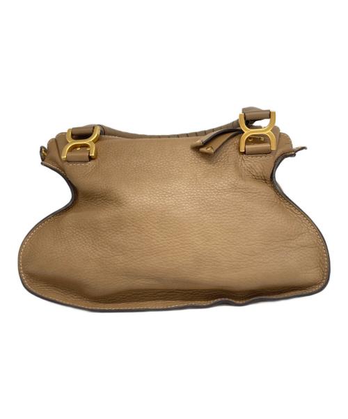 Chloe（クロエ）Chloe (クロエ) Marcie / マーシー ダブルキャリーバッグ ブラウンの古着・服飾アイテム