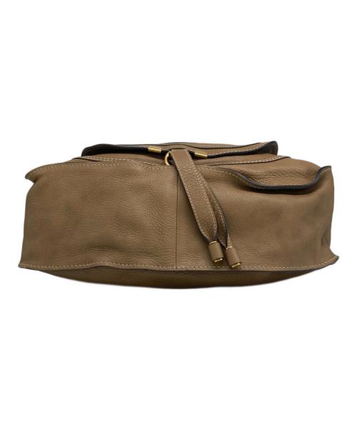 Chloe（クロエ）Chloe (クロエ) Marcie / マーシー ダブルキャリーバッグ ブラウンの古着・服飾アイテム