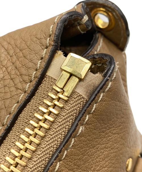 Chloe（クロエ）Chloe (クロエ) Marcie / マーシー ダブルキャリーバッグ ブラウンの古着・服飾アイテム