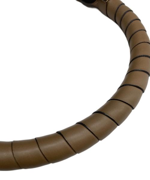 Chloe（クロエ）Chloe (クロエ) Marcie / マーシー ダブルキャリーバッグ ブラウンの古着・服飾アイテム