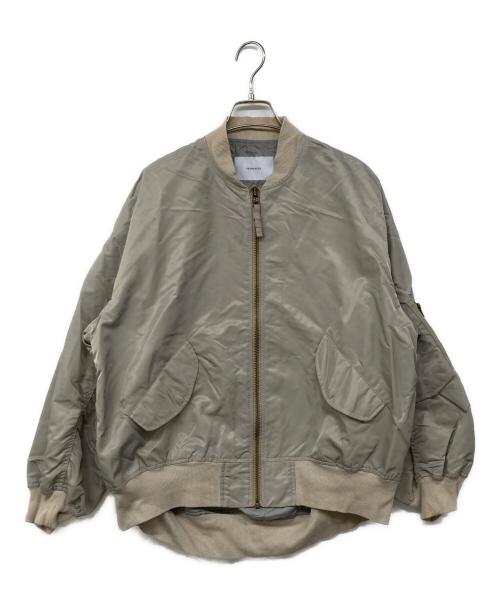 FRAMeWORK（フレームワーク）FRAMeWORK (フレームワーク) ナイロンツイルMA-1 グレー サイズ:38の古着・服飾アイテム