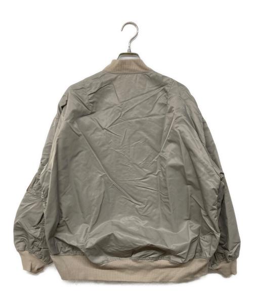 FRAMeWORK（フレームワーク）FRAMeWORK (フレームワーク) ナイロンツイルMA-1 グレー サイズ:38の古着・服飾アイテム