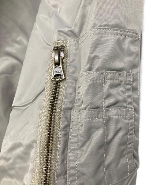 FRAMeWORK（フレームワーク）FRAMeWORK (フレームワーク) ナイロンツイルMA-1 グレー サイズ:38の古着・服飾アイテム