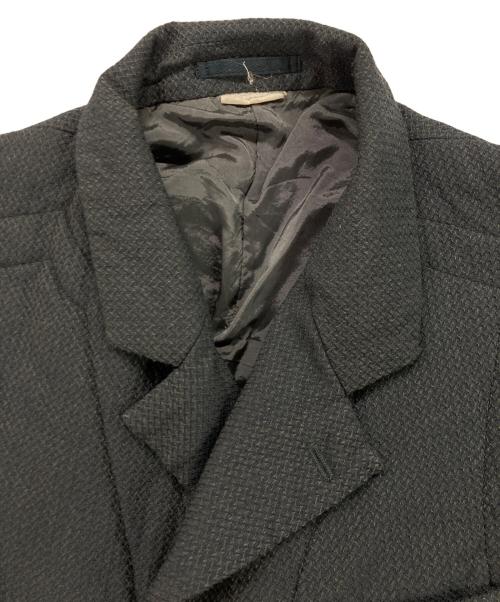 COMME des GARCONS HOMME DEUX（コムデギャルソン オム ドゥ）COMME des GARCONS HOMME DEUX (コムデギャルソン オム ドゥ) Shrunken Tailored Jacket デザインポリジャケット テーラードジャケット ブラック サイズ:Sの古着・服飾アイテム