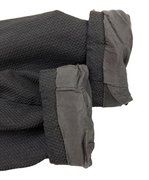 COMME des GARCONS HOMME DEUX（コムデギャルソン オム ドゥ）COMME des GARCONS HOMME DEUX (コムデギャルソン オム ドゥ) Shrunken Tailored Jacket デザインポリジャケット テーラードジャケット ブラック サイズ:Sの古着・服飾アイテム