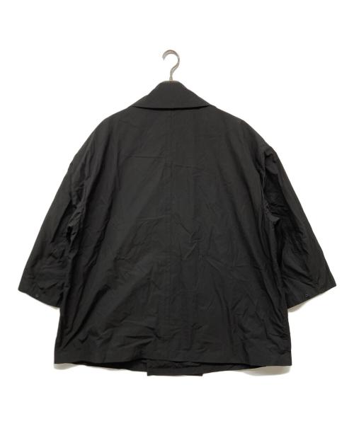 is-ness（イズネス）is-ness (イズネス) NON-BINARY S S PACKABLE COAT/パッカブルコート ブラック サイズ:M(46)の古着・服飾アイテム