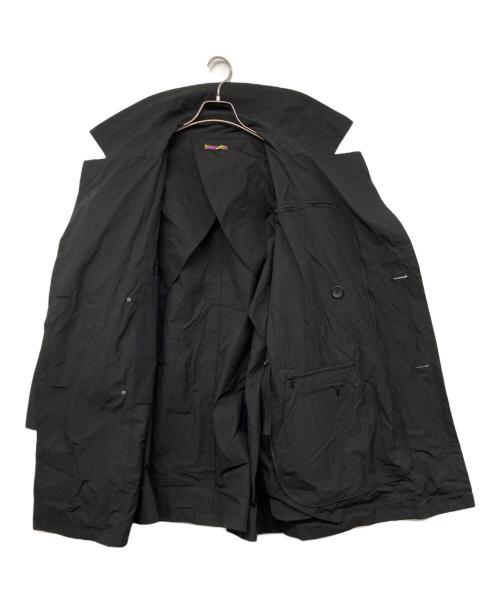 is-ness（イズネス）is-ness (イズネス) NON-BINARY S S PACKABLE COAT/パッカブルコート ブラック サイズ:M(46)の古着・服飾アイテム