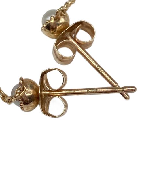 agete（アガット）agete (アガット) ターコイズ・ルビー・パールピアスの古着・服飾アイテム