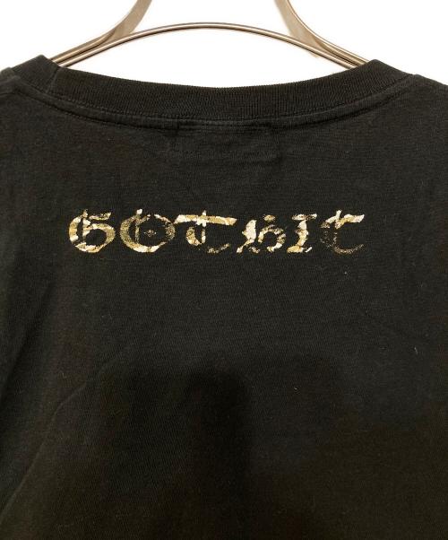 GOTHIC YOHJI YAMAMOTO（ゴシックヨウジヤマモト）GOTHIC YOHJI YAMAMOTO (ゴシックヨウジヤマモト) スカルダガープリントTee ブラック サイズ:Lの古着・服飾アイテム