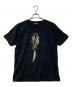 GOTHIC YOHJI YAMAMOTO（ゴシックヨウジヤマモト）の古着「スカルダガープリントTee」｜ブラック