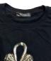 中古・古着 GOTHIC YOHJI YAMAMOTO (ゴシックヨウジヤマモト) スカルダガープリントTee ブラック サイズ:L：7000円