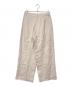 'S Max Mara (エスマックスマーラ) リネンワイドスラックス ベージュ サイズ:40：6000円