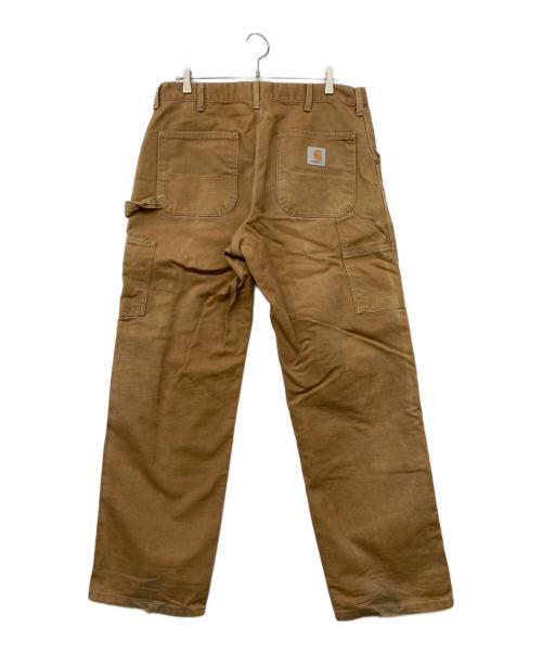 CarHartt（カーハート）CarHartt (カーハート) ダブルニーパンツ ブラウン サイズ:38×32の古着・服飾アイテム