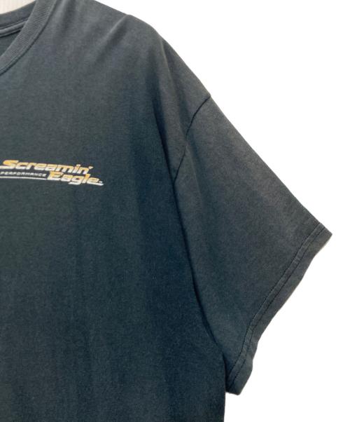 HARLEY-DAVIDSON（ハーレーダビッドソン）HARLEY-DAVIDSON (ハーレーダビッドソン) SCREAMIN EAGLE TEE ブラック サイズ:記載無しの古着・服飾アイテム