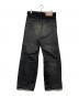 SUBLATIONS (サブレーションズ) 2TUCK WIDE DENIM PANTS -ENTASIS Mk- - .14 ブラック サイズ:3：24000円