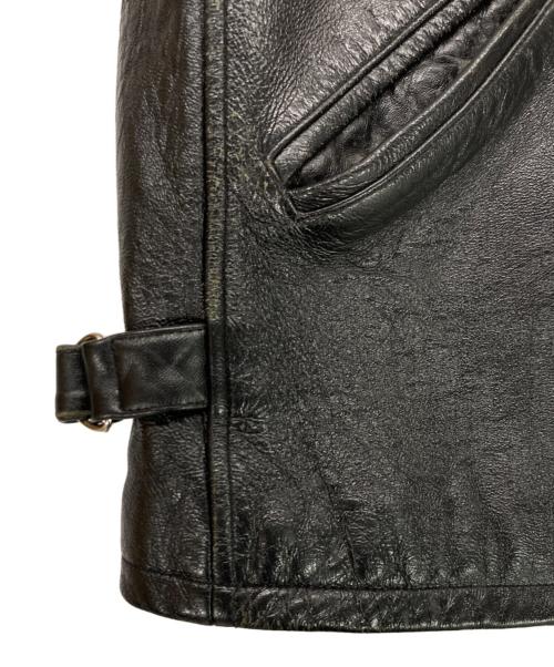 AVIREX（アヴィレックス）AVIREX (アヴィレックス) ドラゴンペイント レザージャケット ブラック サイズ:Lの古着・服飾アイテム