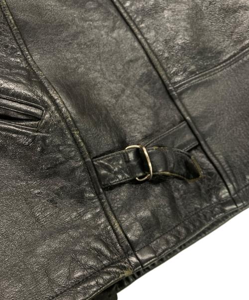 AVIREX（アヴィレックス）AVIREX (アヴィレックス) ドラゴンペイント レザージャケット ブラック サイズ:Lの古着・服飾アイテム