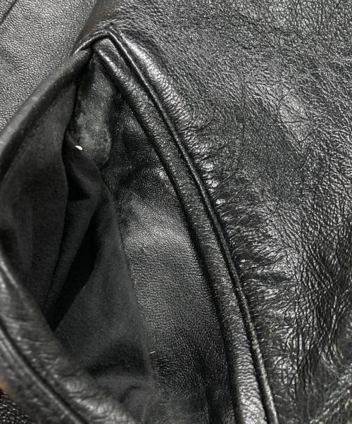 AVIREX（アヴィレックス）AVIREX (アヴィレックス) ドラゴンペイント レザージャケット ブラック サイズ:Lの古着・服飾アイテム