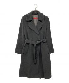 Max Mara Studio（マックスマーラ ストゥディオ）の古着「アンゴラ混コート」｜グレー