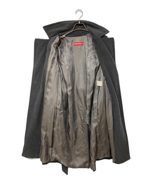 Max Mara Studio（マックスマーラ ストゥディオ）MAX MARA STUDIO (マックスマーラ ストゥディオ) アンゴラ混コート グレー サイズ:42の古着・服飾アイテム