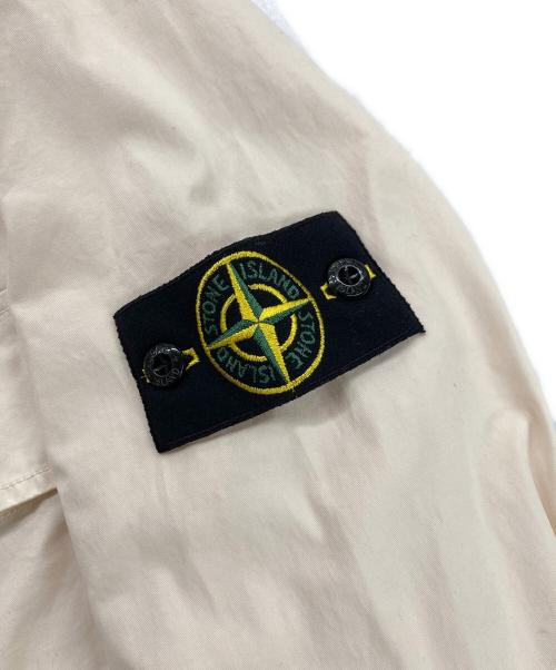 STONE ISLAND（ストーンアイランド）STONE ISLAND (ストーンアイランド) 22AW Patch Pocket Overshirt Jacket ベージュ サイズ:Lの古着・服飾アイテム