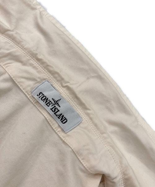 STONE ISLAND（ストーンアイランド）STONE ISLAND (ストーンアイランド) 22AW Patch Pocket Overshirt Jacket ベージュ サイズ:Lの古着・服飾アイテム