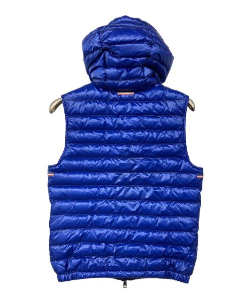 MONCLER（モンクレール）MONCLER (モンクレール) GIEN GILET フードダウンベスト ブルーの古着・服飾アイテム