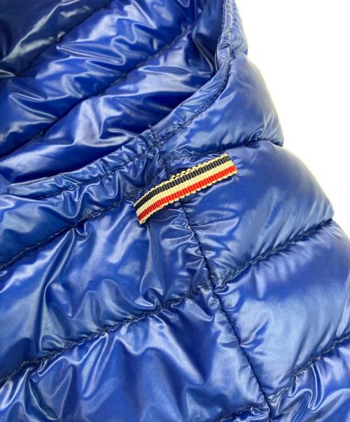 MONCLER（モンクレール）MONCLER (モンクレール) GIEN GILET フードダウンベスト ブルーの古着・服飾アイテム