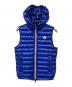 MONCLER（モンクレール）の古着「GIEN GILET フードダウンベスト」｜ブルー