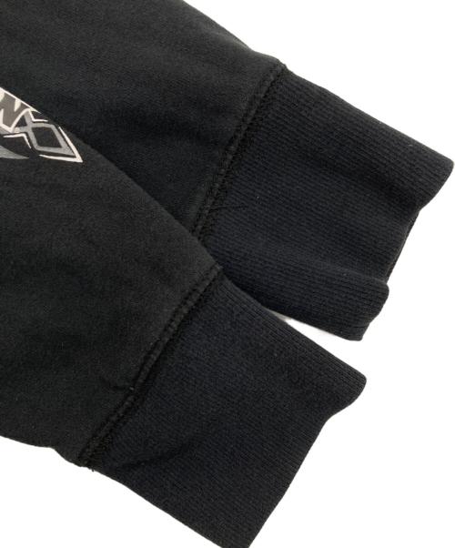 HARLEY-DAVIDSON（ハーレーダビッドソン）HARLEY-DAVIDSON (ハーレーダビッドソン) 00`Sファイヤーロゴジップフーディ ブラック サイズ:Mの古着・服飾アイテム