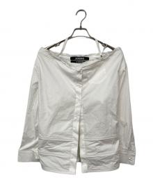 jacquemus（ジャックムス）の古着「La Chemise Peplo Stretch Cotton Shirt / ラシュミーズペプロブラウス」｜ホワイト
